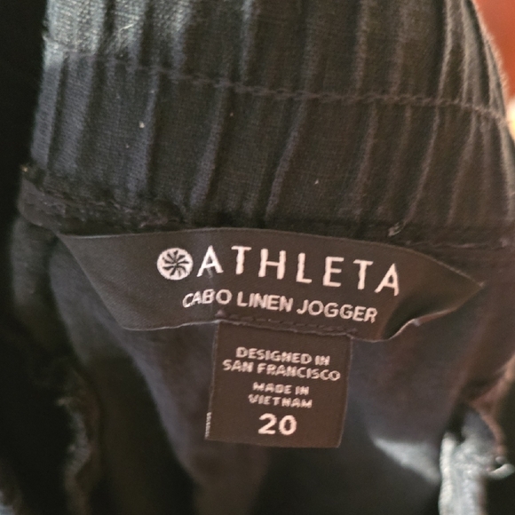 Men's Black Jogger Pants - Picture 4 of 4